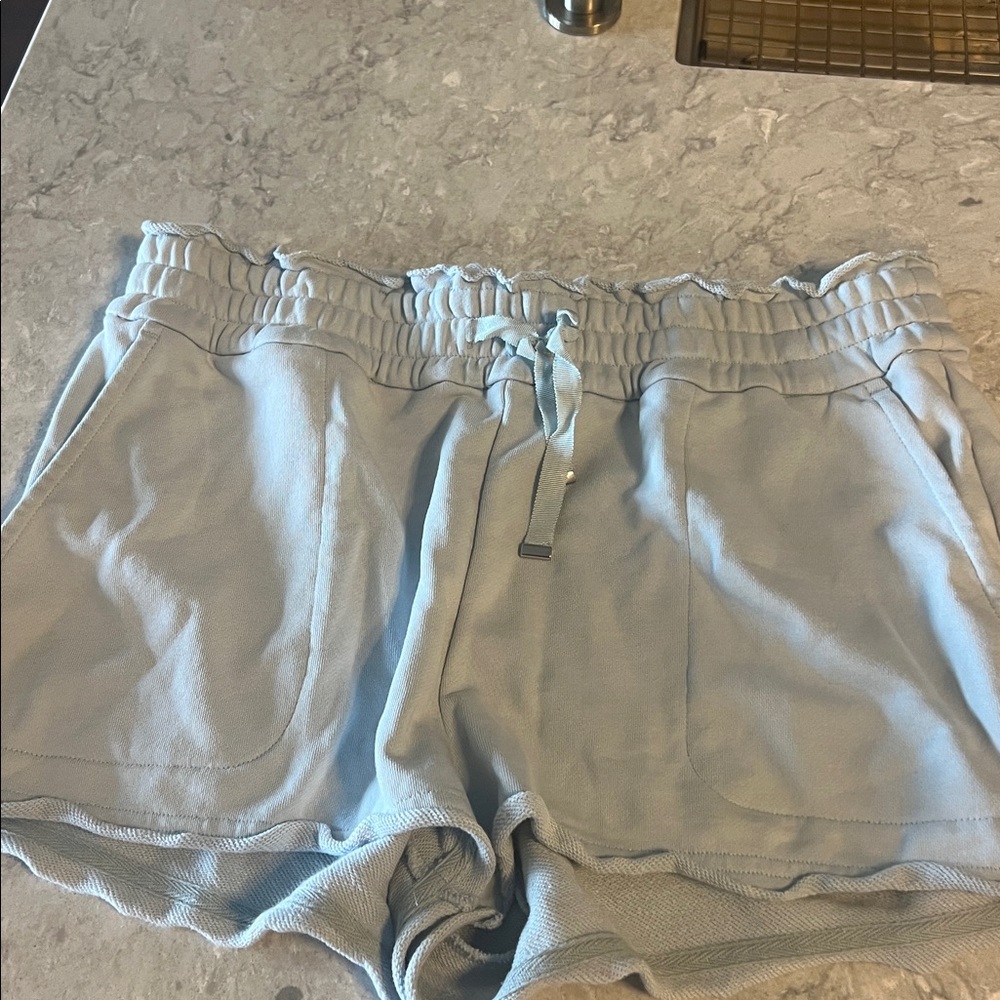 Cami NYC Sky Blue Knit Shorts